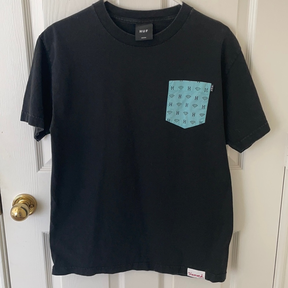 Diamond Supply x Huff Pocket Tee Shirt - very rare